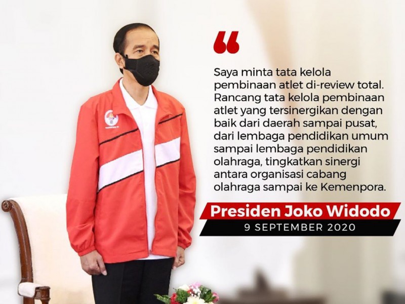 Pesan Presiden RI Jokowi, saat pembukaan HAORNAS ke- 37 pada 9 September lalu